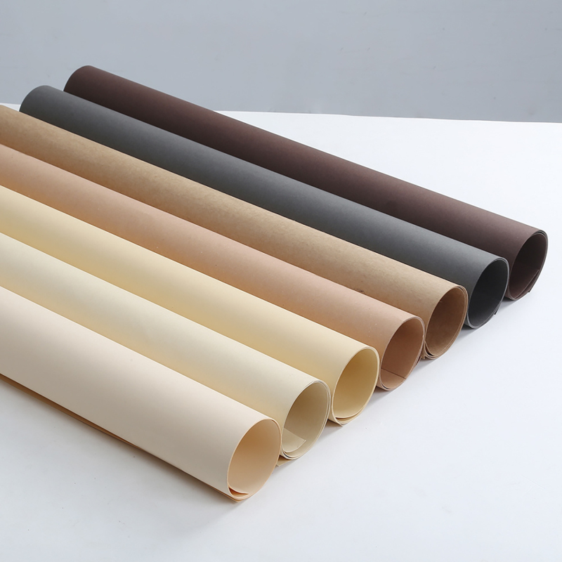 Solid Color Photography Background Paper Non-Reflective Photo Props Still Life Product Shooting Background Cardboard Single Color Black White