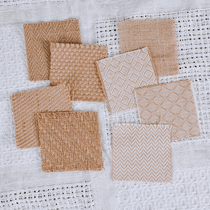 ins vintage linen mat coaster scented candle mat cafe decoration photo props ornaments photography background