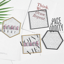 Nail photo props ins Net red relief ice crystal display board Japanese nail art style background