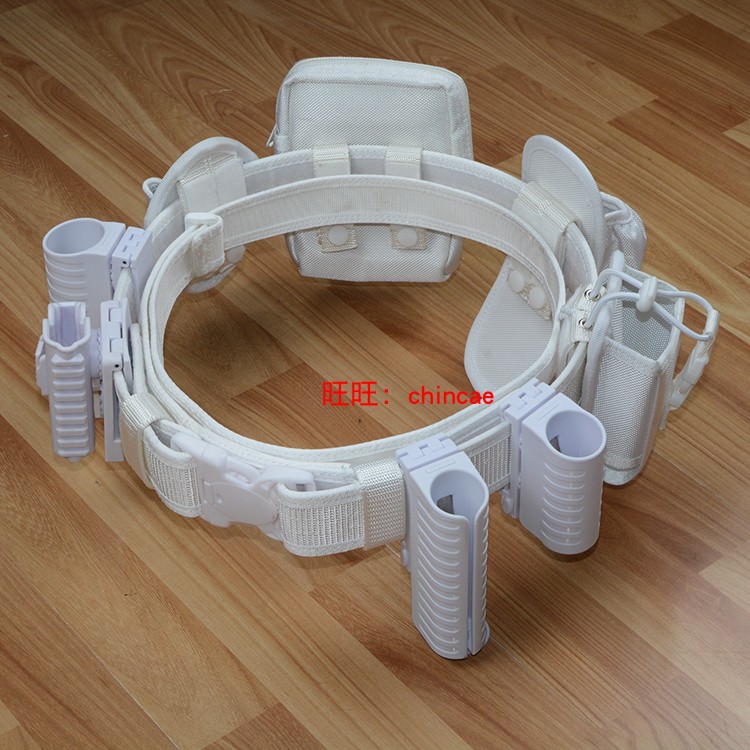 White outer belt eight-piece suit tactical gun holster multi-function eight big pieces 92 quick pull sets 64 flashlight sets file package
