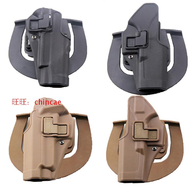 Military version waist left hand holster Glock G17 Tactical quick pull sleeve P1 Kublai Khan right hand M92 P226 1911