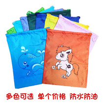 Liyang new primary school rice bag portable drawstring pocket cute cartoon bowl bag mini lunch box bag placematte bag