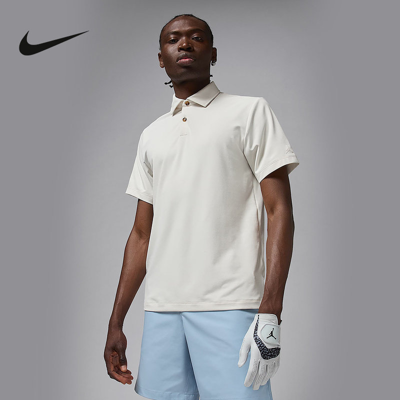 Authentic Nike Men's Golf Half-Sleeved Polo Shirt Summer Jordan Short-Sleeved T-Shirt Hq8479