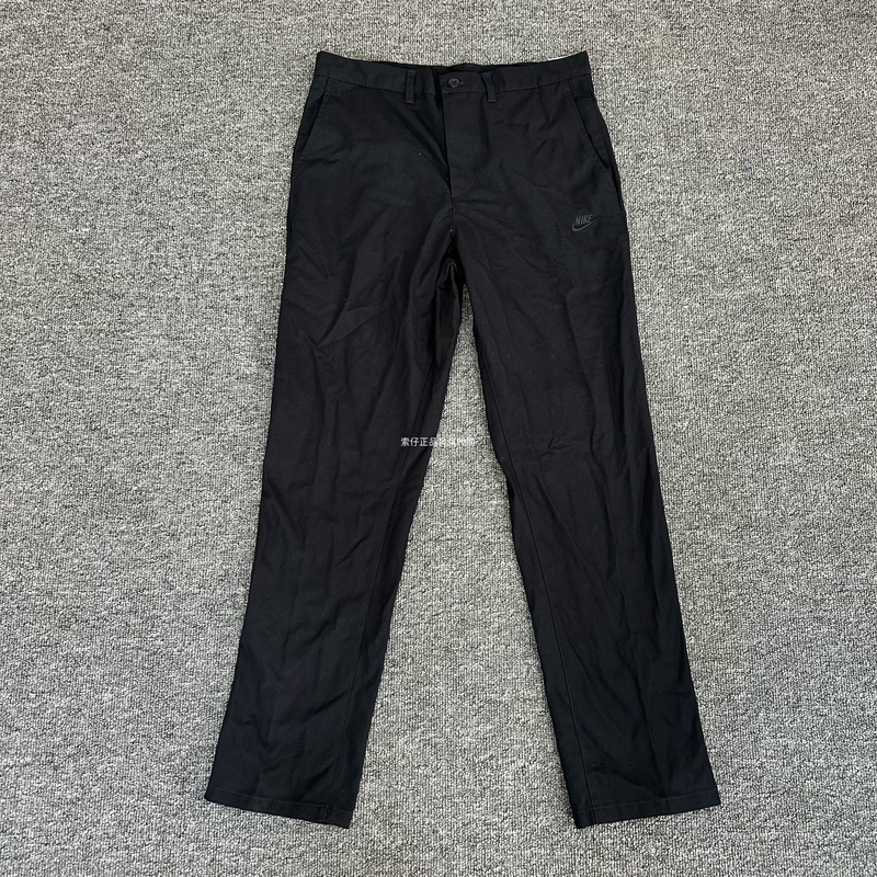 Nike Men's Outdoor Breathable Canvas Wear-Resistant Straight-Leg Sports Casual Work Pants Fz5771-010 Nike Men's Outdoor Breathable Canvas Wear-Resistant Straight-Leg Sports Casual Work Pants Fz5771-010