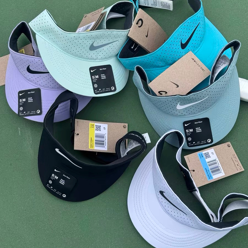 Authentic Nike Men's and Women's Outdoor Sun Hat, Empty Top Hat, Sports Training, Leisure Tennis Hat Fb6443 Authentic Nike Men's and Women's Outdoor Sun Hat, Empty Top Hat, Sports Training, Leisure Tennis Hat Fb6443