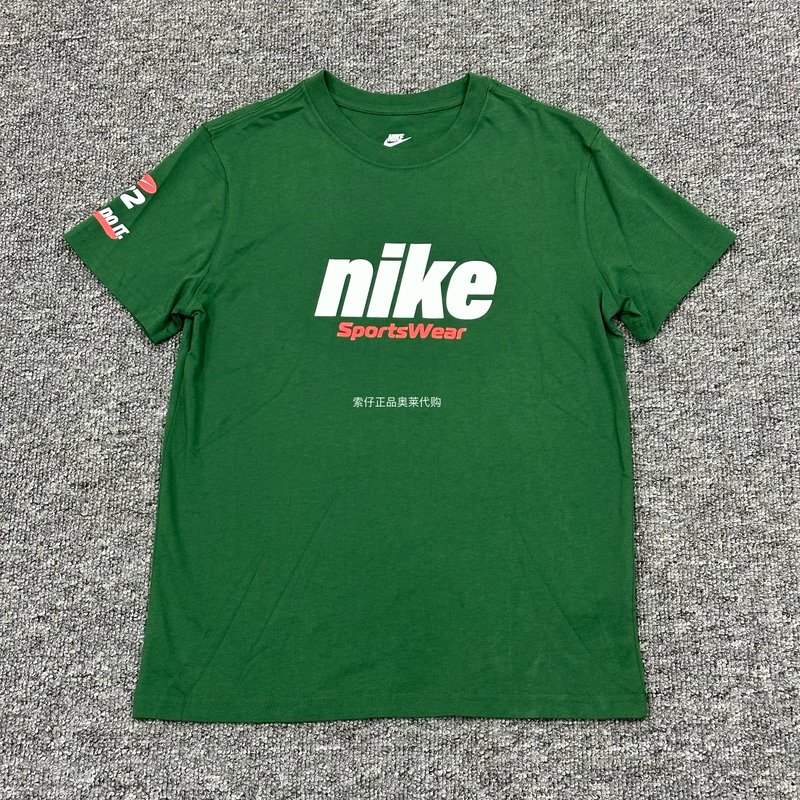 Nike/Nike Genuine Classic Fashion Casual Simple Sports Short-Sleeved T-Shirt for Older Children Hq1565-341