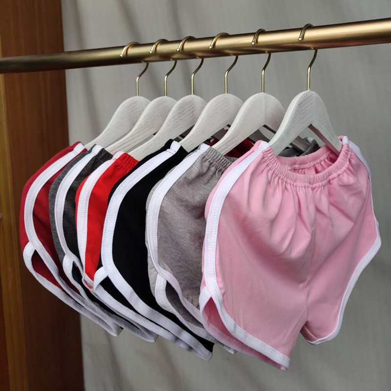 New Women's Sports Shorts Aa Pants Yoga Korean Style Hot Pants Summer Cotton Leggings Wide-Leg Pants Sleep Pants Summer Beach Pants