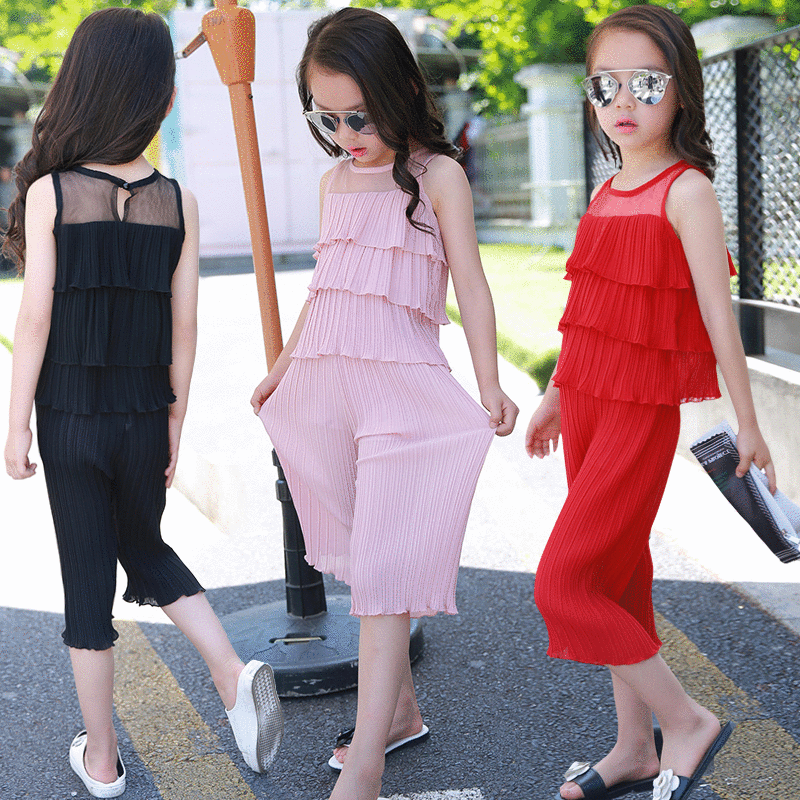 5夏装4女童短袖哈伦套装6儿童装7小男孩8夏天9韩版3-11岁酷潮衣10