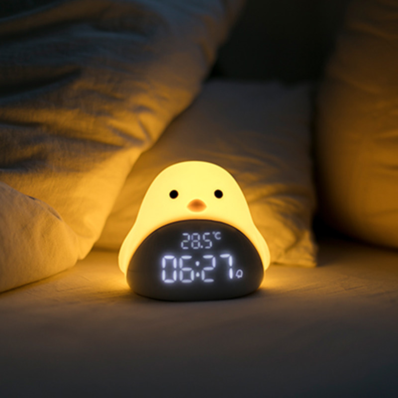 Time bird night light bedroom energy-saving sleep with time baby usb breastfeeding rechargeable eye protection dormitory bedside lamp