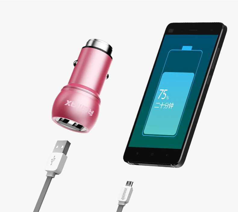 chargeur REMAX 2.4A, 2A - Ref 1299324 Image 10