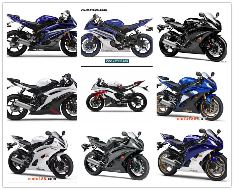 Suitable for Yamaha Yzf600 R6 08-09-10-11-12-13-14 Full Set of Shell Full Car Surround Suitable for Yamaha Yzf600 R6 08-09-10-11-12-13-14 Full Set of Shell Full Car Surround