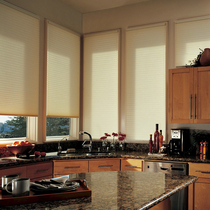  Inner open window Inner inverted window Honeycomb curtain blinds shading and shading roller blinds Kitchen bathroom organ curtain lifting and heat insulation