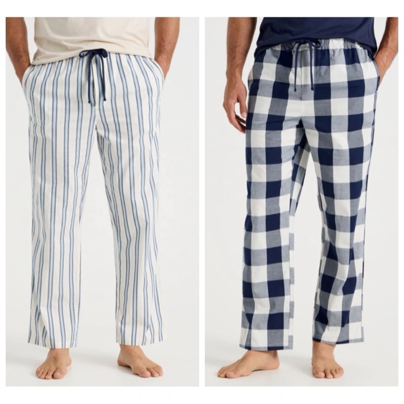 Spring and Summer Thin Men's Striped Pajama Pants, Long Straight Casual Home Pants, Plus Size for Tall Men Spring and Summer Thin Men's Striped Pajama Pants, Long Straight Casual Home Pants, Plus Size for Tall Men