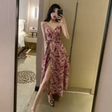 Летнее шифоновое пляжное платье, весенняя длинная юбка, стиль бохо