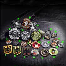  Army fan outdoor 3D three-dimensional embroidery personality velcro clothing backpack morale chapter less than 50 yuan