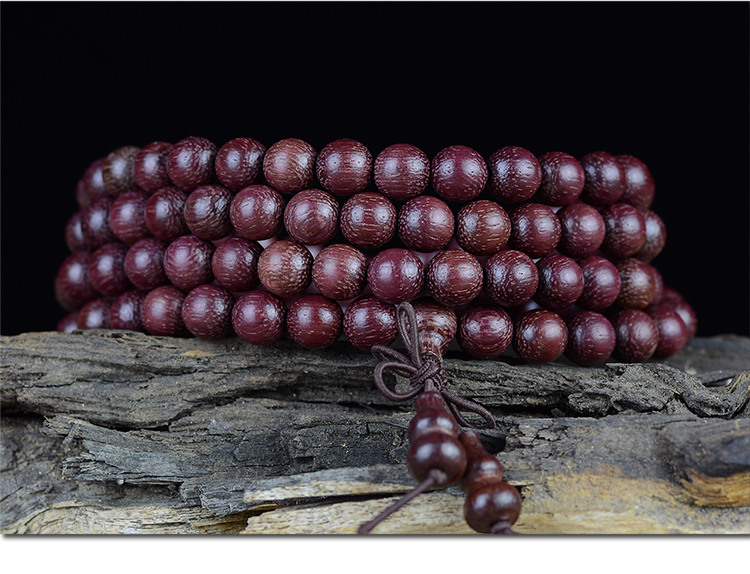 Brazil Violet Hạt 108 Vòng tay Perilla Vòng tay nam và nữ Trang sức Cặp đôi Trang sức Wenwan Rosary lac tay dep