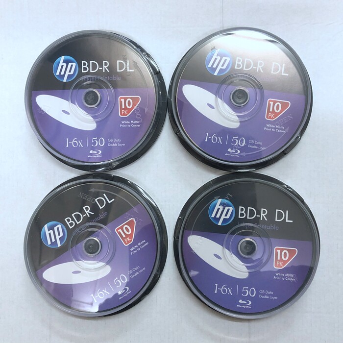 HP HP burn disc BD-R blue light disc 6X CDs 25G 50G printable blank large-capacity disc table production