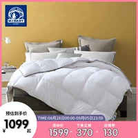 Менгджи детское стеганое одеяло было импортировано 95 бархатными бархатными дублями белого гуся