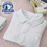 Детская хлопковая пижама подходит для мужчин и женщин, хлопковый лонгслив, дышащее нижнее белье, детская одежда