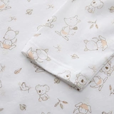 Детская хлопковая дышащая пижама подходит для мужчин и женщин, короткий рукав