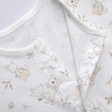 Детская хлопковая дышащая пижама подходит для мужчин и женщин, короткий рукав