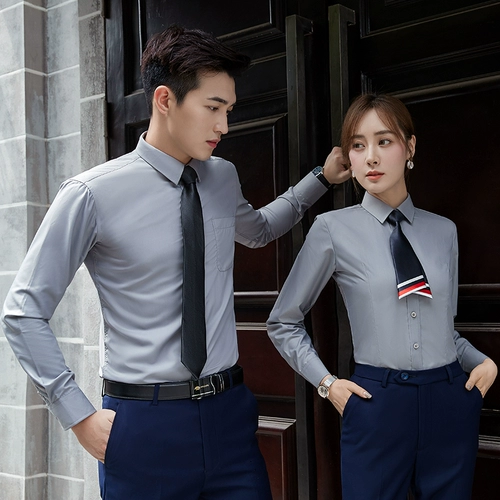 Рубашка, комбинезон подходит для мужчин и женщин, лонгслив, пиджак классического кроя, делается под заказ, с печатью вашего логотипа