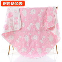 Baby bath towels pure cotton soft absorbent newborn baby baby bath 6 layers gauze cover blanket nursery wool towels
