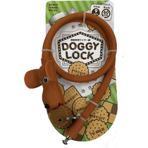 Japanese TSB puppy lock childrens bicycle safety lock cute biscuit keycap can lock other items