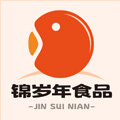 锦岁年食品店的LOGO