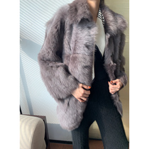 MARYME2021 winter new imported Tuscan sheep fur one loose fur lamb coat