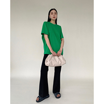 MARYME Gork Refronting Long Queen Classic Simple Simple Short Sleeve T-shirt