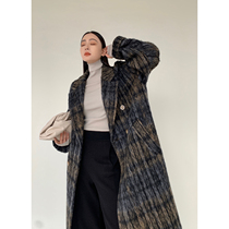 Maryme 2021 winter new color mixed water ripple mare coat coat suit double - row coat coat