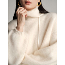 MARYME Gork Hardcore Cashmere Cloud Touch Lantern Sleeve Knitted Sweater