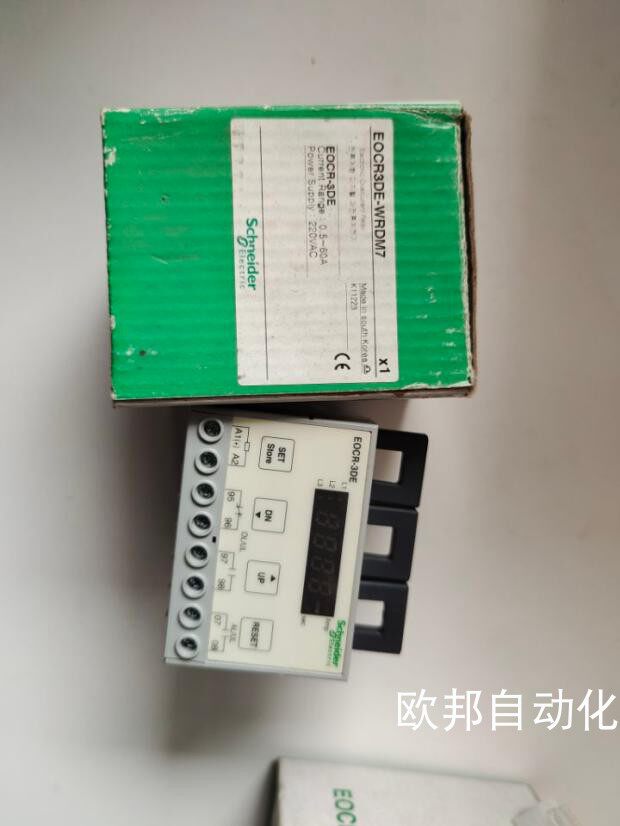 Schneider III and relay EOCR3DE-WRDM7 220V motor protector