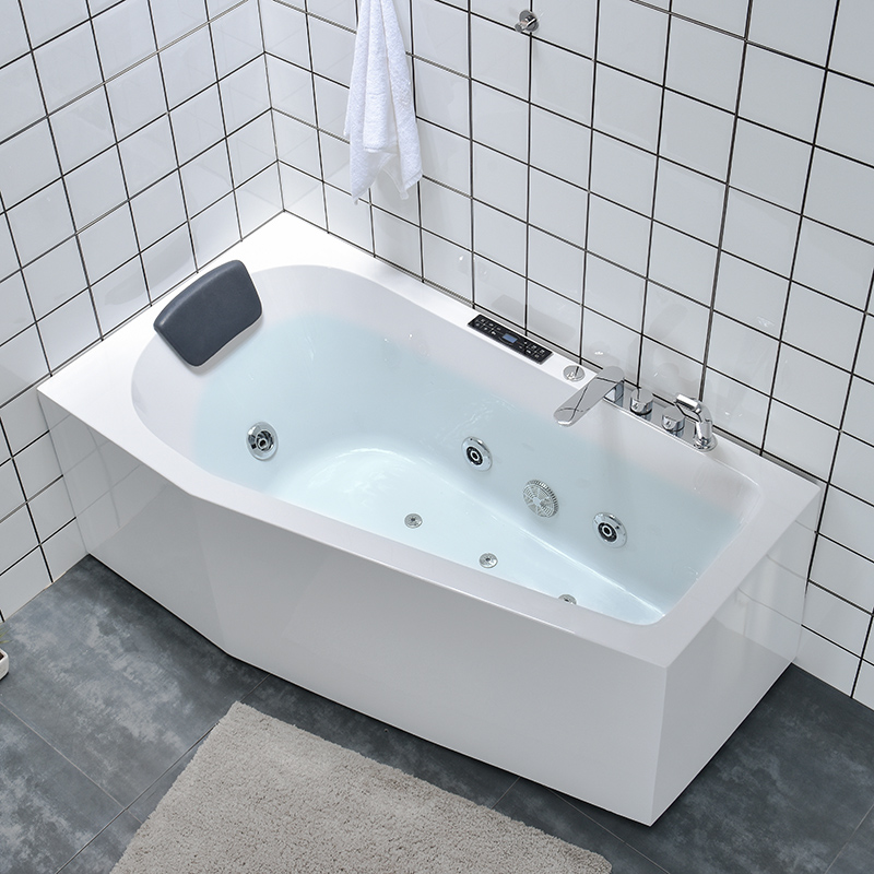Independent Type Acrylic Surfing Massage Double People's Bathtub Hotel Engineering Couple Cylinder Adult Thermostatic Profiled Bath