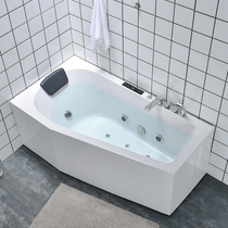 Free-standing acrylic surfing massage double large bathtub hotel engineering couple tank adult thermostatic special-shaped bathtub