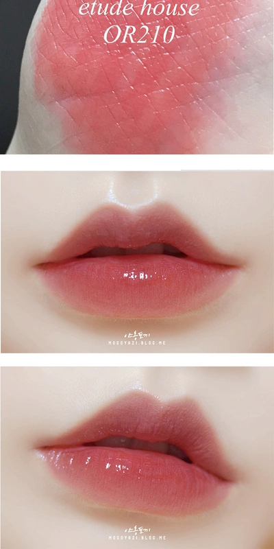 Hàn Quốc Alices House Wedding Strawberry Heart Lip Glossed Cottage Lip Gloss Nàng tiên cá Ji OR210 Bưởi - Son bóng / Liquid Rouge 	son bóng l'oreal	
