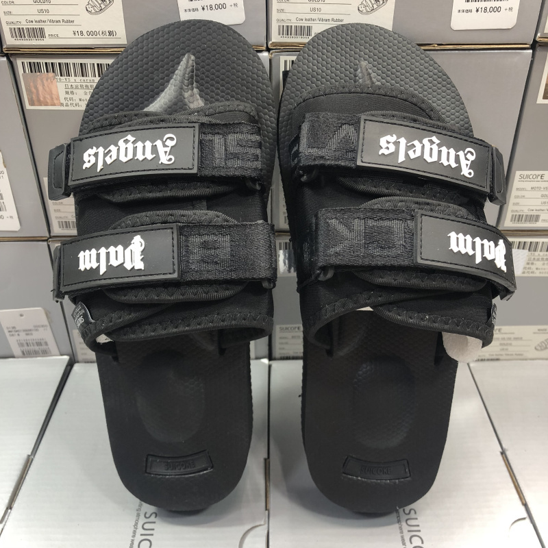Japanese Trendy Brand Suicoke Summer Slippers for Men, Outdoor Thick-Soled Flip-Flops, Fashionable Sandals for Women, Couple Beach Shoes