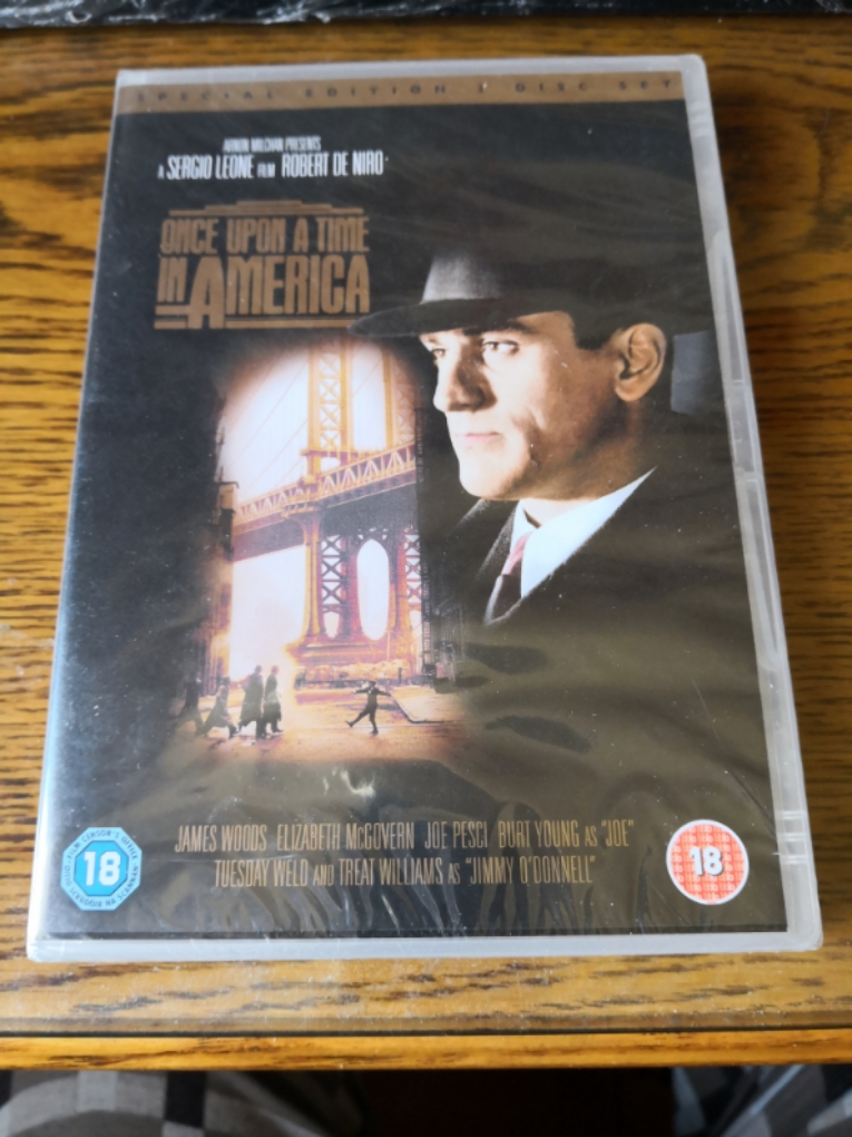 Once Upon A Time In America American past events movie 220 points new original dvd