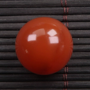 Красная агатовая природная руда, украшение-шарик, аксессуар, подвеска, 21.5mm