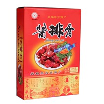 Wuxi specialty Wuxi sauce ribs Wuxi pork ribs Sanmei sauce ribs 300g vacuum boxed marinated snacks