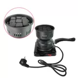 Специальная угольная печь для кальяна, древесный уголь из скорлупы кокосового ореха, стандарт США, британский стандарт, плита для кальяна, уголь из скорлупы кокосового ореха, угольный гриль, 650 Вт