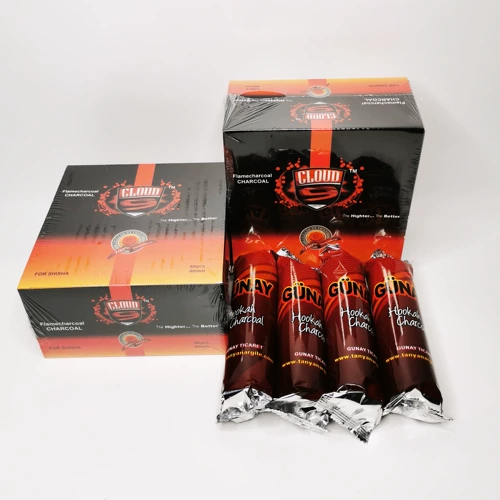 Водяной дым для древесного угля.