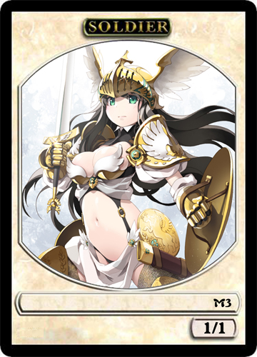 M3 card MTG MTG MTG metal derivatives Season 10 - Soldier