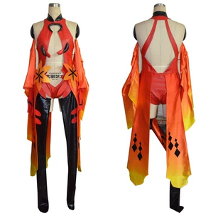 Wind Chaser COS Анимационный костюм на заказ Фэнтезийный континент Грешная Корона Бабочка Молящаяся Золотая рыбка Костюм Cos