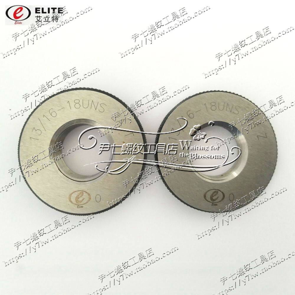 Elite American Thread Ring Gauge 9 16-12UNC-16UN-18UNF-20UN 2A 3A LH Check Gauge