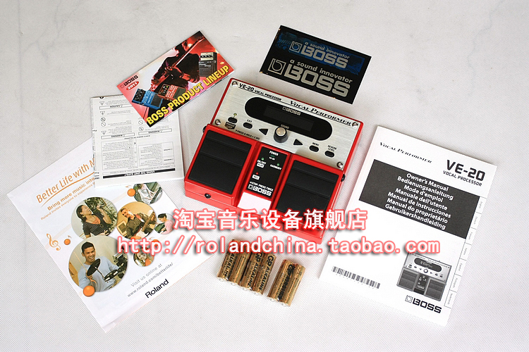 (total agent line goods) BOSS ve-20 ve20 person sound double step effect goer line goods warranty one year