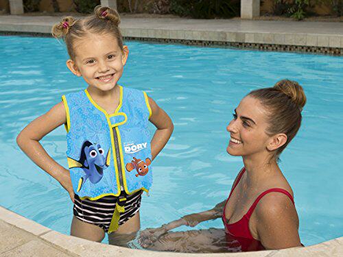 Children's foam life jacket Buoyancy swimsuit Drifting vest Learn to swim snorkeling vest Cartoon swimming vest Anti-UV