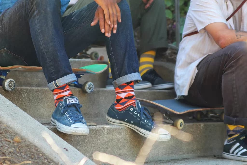 Playful Colourful RP Tide Socks Comfort Wear Casual 100 hitch male and female Straight Upper-barrel Basketball Sports Skateboard Socks