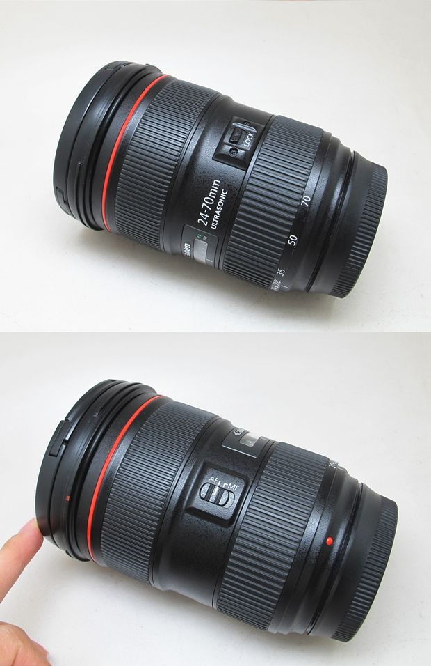 Ống kính Canon 24-70mm f2.8L II USM thế hệ thứ hai DSLR full frame góc rộng macro lớn ba nhân dân tệ